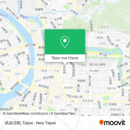 易鼎活蝦 map