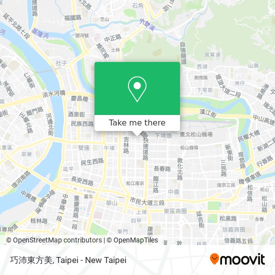 巧沛東方美 map