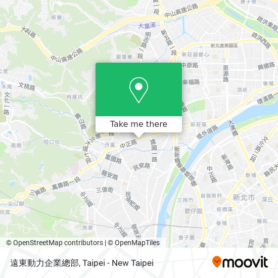 遠東動力企業總部 map