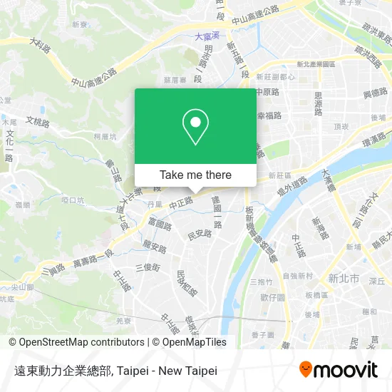 遠東動力企業總部地圖