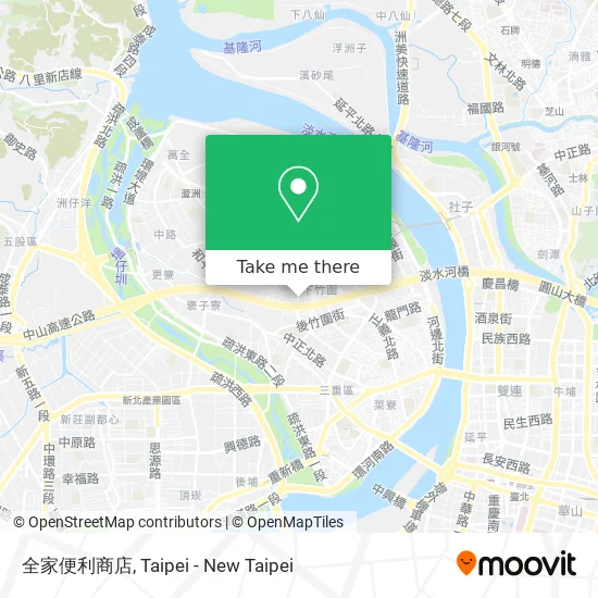 全家便利商店 map