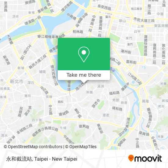 永和截流站地圖