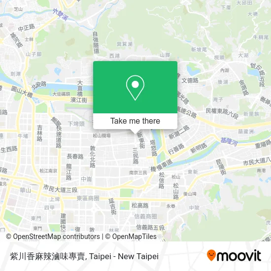 紫川香麻辣滷味專賣地圖