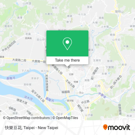 快樂豆花 map