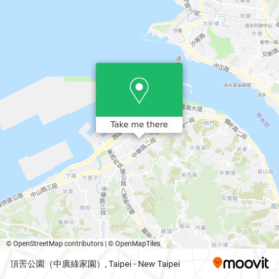 頂罟公園（中廣綠家園） map