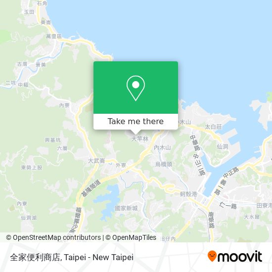 全家便利商店 map