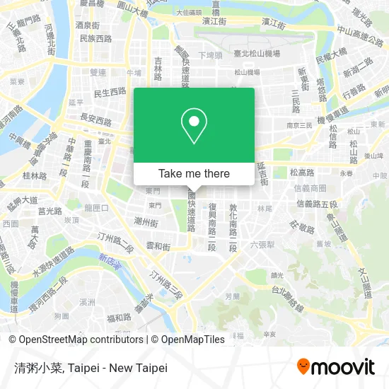 清粥小菜地圖