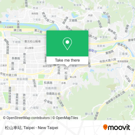 松山車站 map