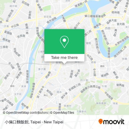 小倆口麵飯館 map