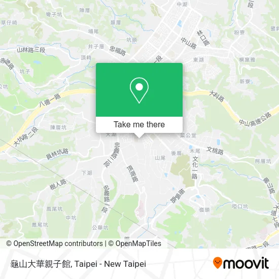 龜山大華親子館地圖