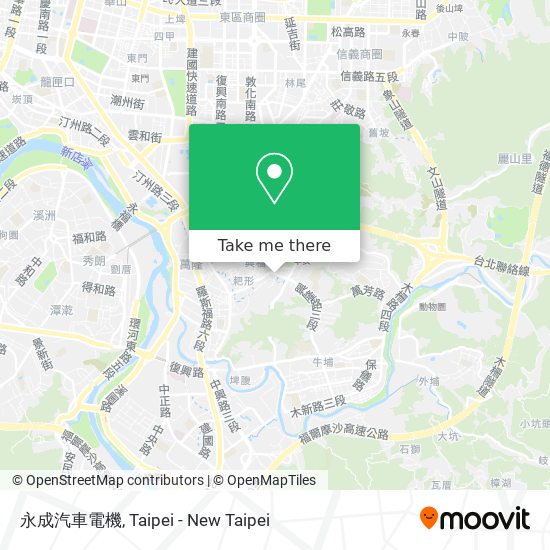 永成汽車電機 map