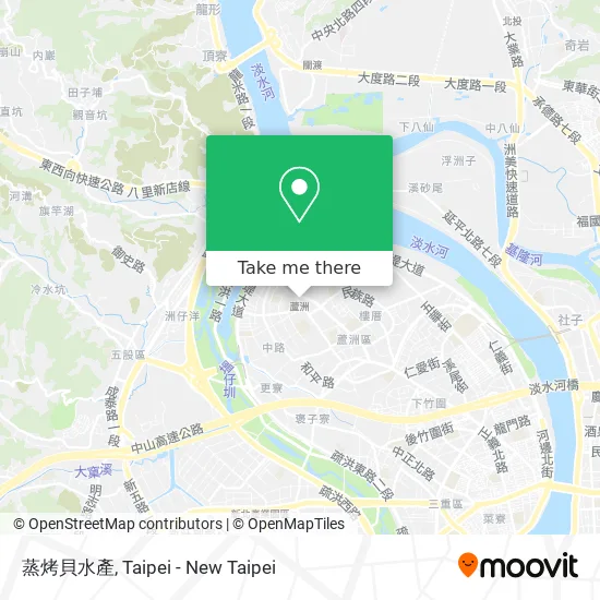 蒸烤貝水產地圖