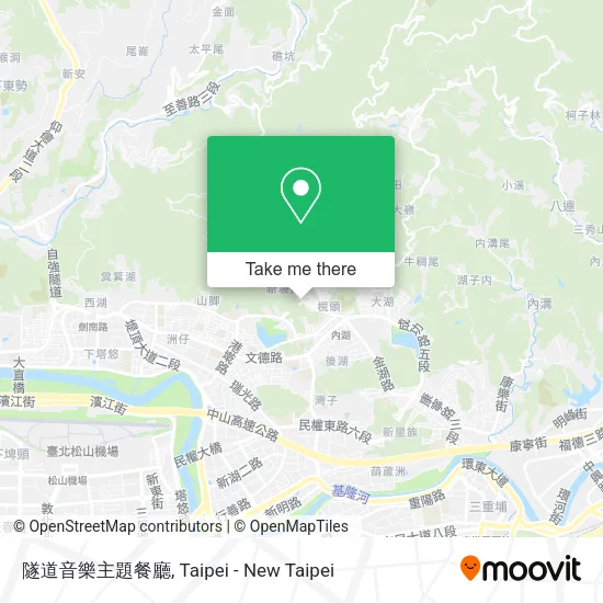 隧道音樂主題餐廳 map
