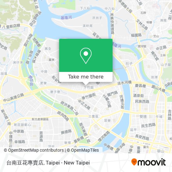 台南豆花專賣店 map