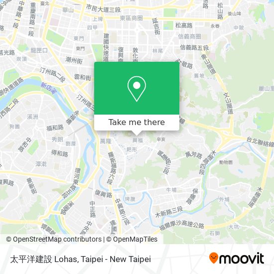 太平洋建設 Lohas地圖