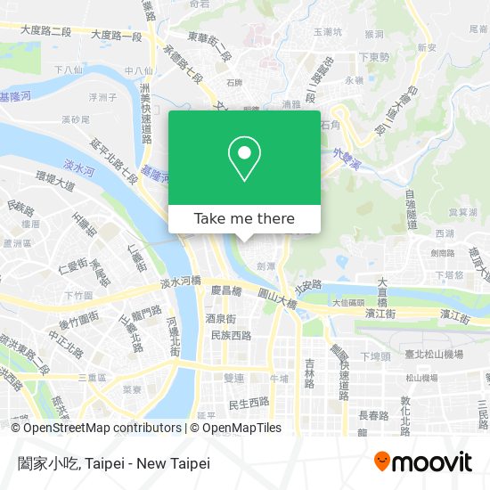 闔家小吃地圖