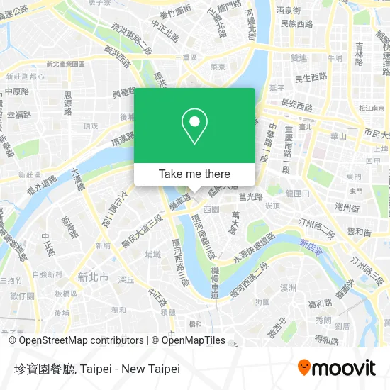 珍寶園餐廳地圖