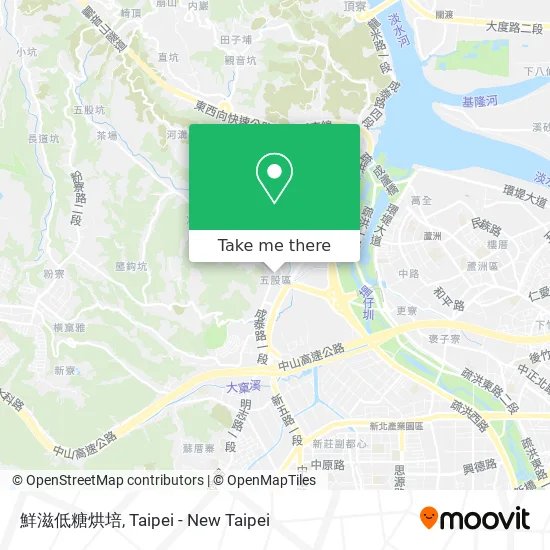 鮮滋低糖烘培 map