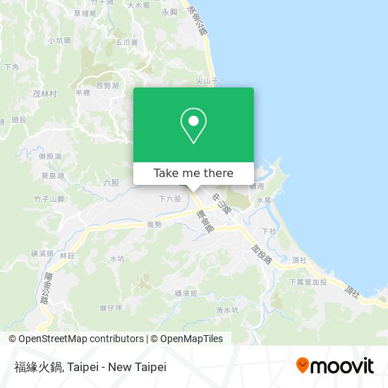 福緣火鍋 map
