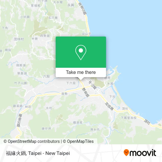 福緣火鍋 map