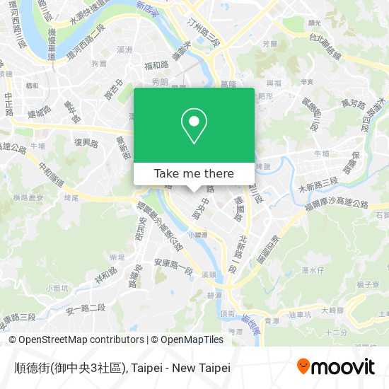 順德街(御中央3社區) map