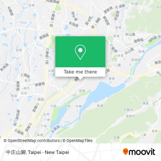 中庄山腳 map