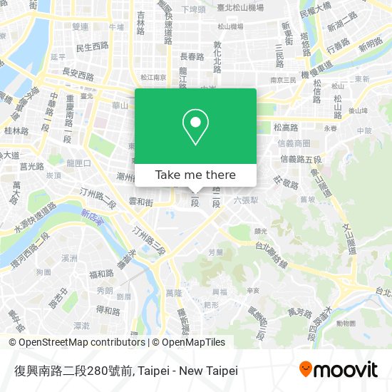 復興南路二段280號前 map