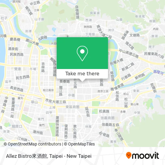 Allez Bistro來酒館 map