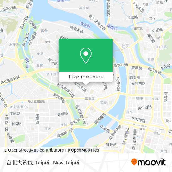 台北大碗也 map
