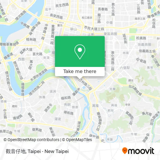 觀音仔地 map