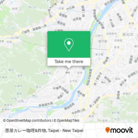 墨屋カレー咖哩&炸物 map