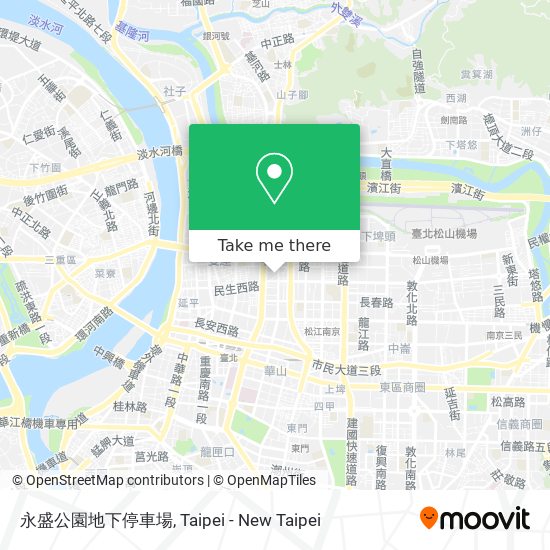 永盛公園地下停車場 map