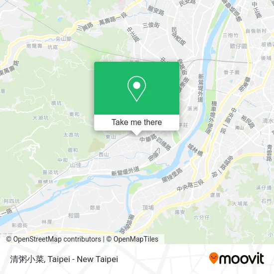 清粥小菜地圖