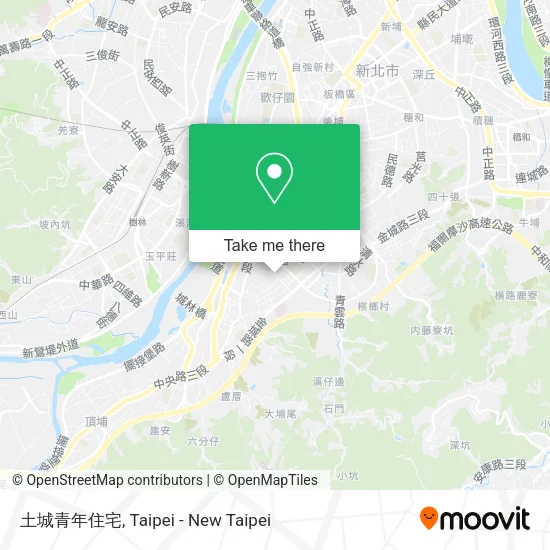 土城青年住宅地圖
