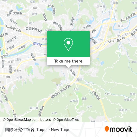 國際研究生宿舍 map