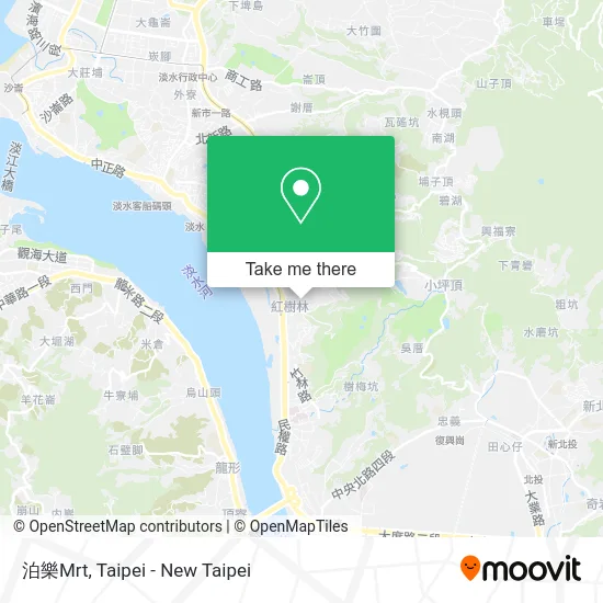泊樂Mrt map