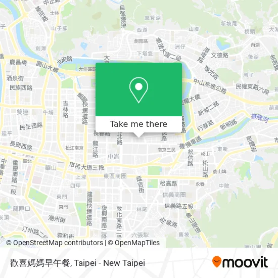 歡喜媽媽早午餐地圖