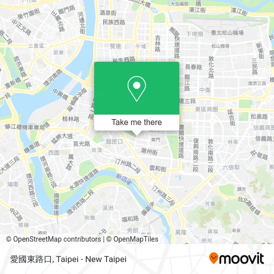 愛國東路口地圖