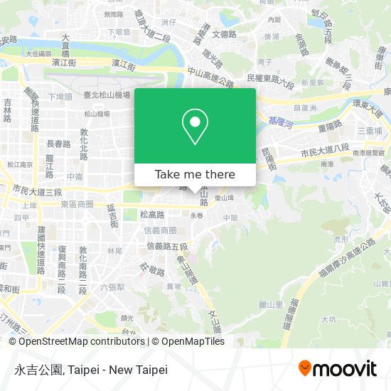 永吉公園地圖