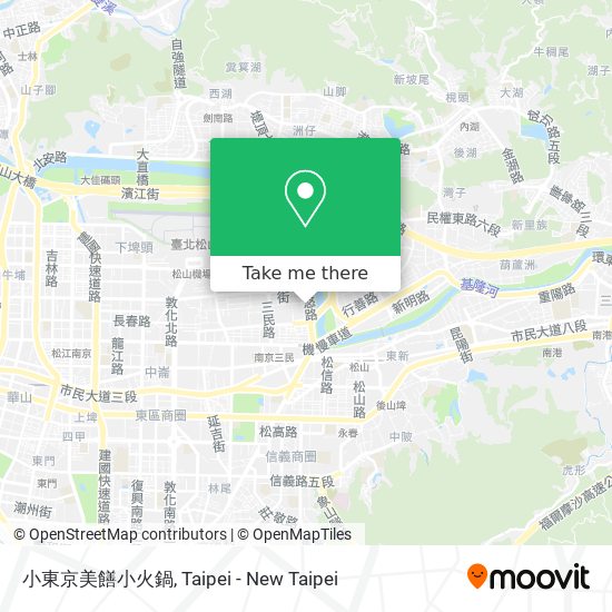 小東京美饍小火鍋 map