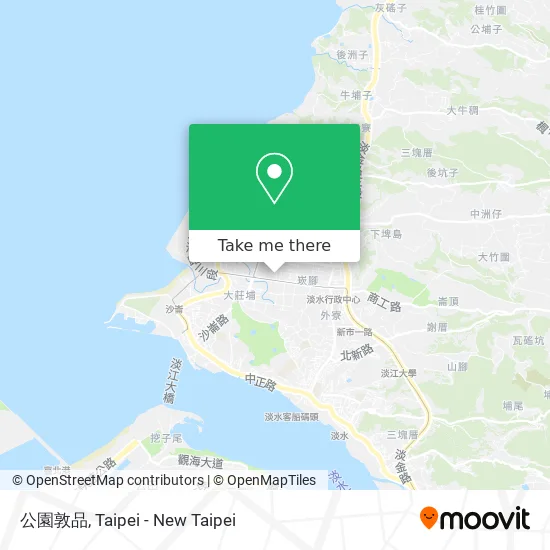 公園敦品 map