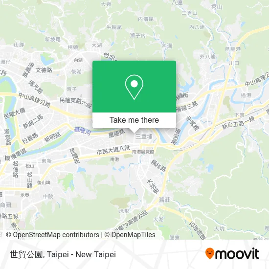 世貿公園 map