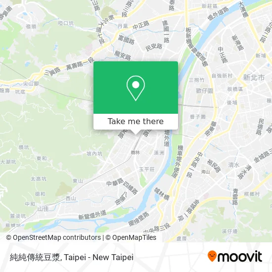 純純傳統豆漿 map