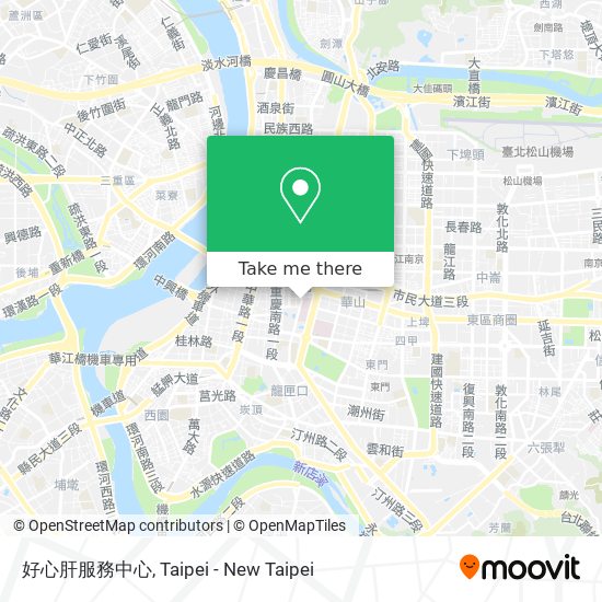 好心肝服務中心 map