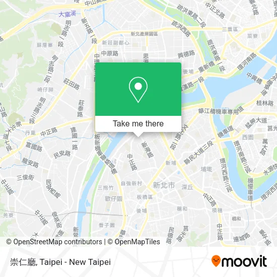 崇仁廳 map