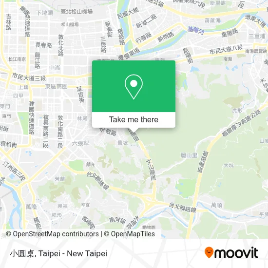 小圓桌地圖
