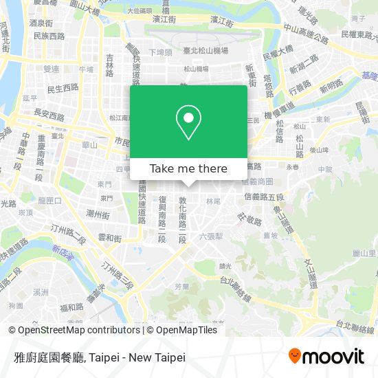 雅廚庭園餐廳 map