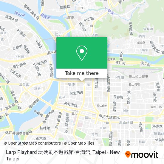 Larp Playhard 玩硬劇本遊戲館-台灣館 map