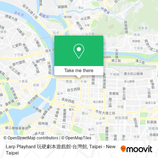 Larp Playhard 玩硬劇本遊戲館-台灣館 map