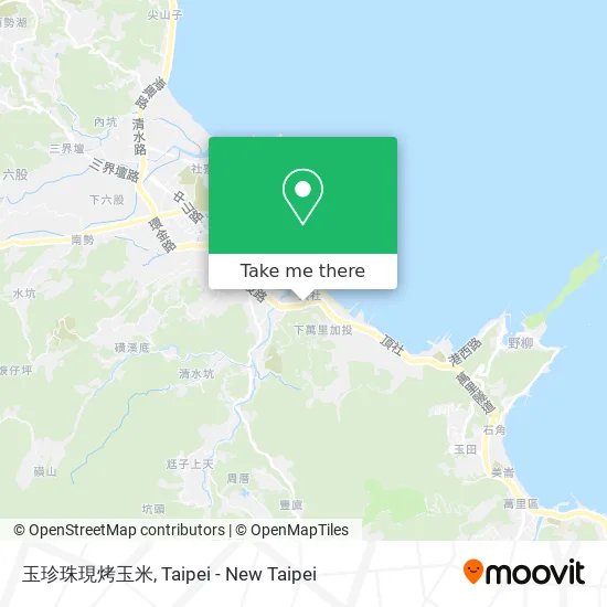 玉珍珠現烤玉米 map